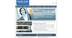 Desktop Screenshot of partner.domainindia.org